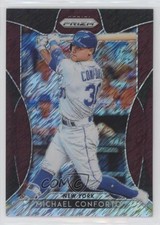 2019 Panini Prizm Tier II Burgundy Shimmer 18/25 Michael Conforto #131 6ks