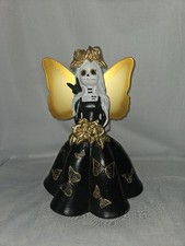 NEW Bella Lux Day Of The Dead Winged Skeleton Bride Figure Halloween