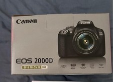 Canon EOS 2000D Camera + EF-S 18-55mm III Lens - Brand New/Sealed