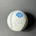 Chipper Jones Signed 2012 ASG Baseball Last All Star Game Inscrip Braves PSA/DNA
