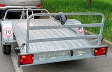 carrello rimorchio CRESCI PT 7 del 2008  per auto e moto.