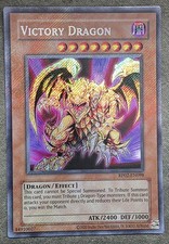 Yu-Gi-Oh! Manchas de tinta de error en la parte posterior Konami Victory Dragon RP02-EN098 RP 2 (2020)