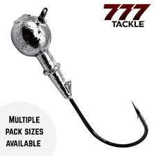 Shake It Round Bass Fishing Jig Lure UnPainted Mustad Hook 5 10 25 Pack New