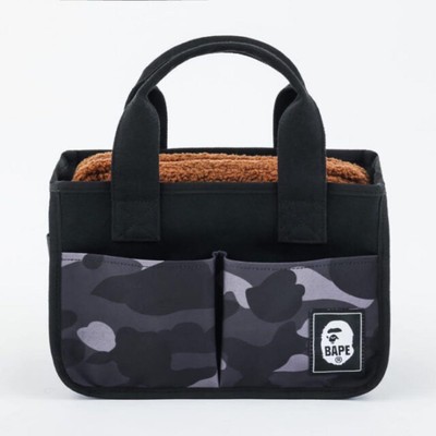 BAPE KIDS A Bathing Ape Tote Bag & Milo Pouch Spring Summer 2023 CAMO Interior
