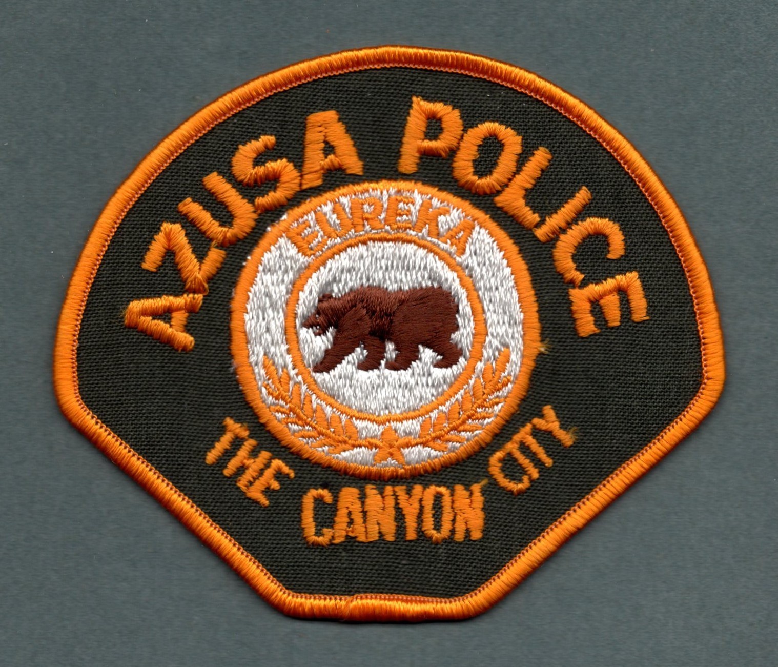 Azusa California Police Patch