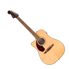 Fender California Deluxe Redondo CE Linkshänder Akustik E-Gitarre Natur