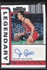2022-23 PANINI CONTENDERS LEGENDARY AUTOGRAPHS JIM PAXSON AUTO 018/199 PORTLAND
