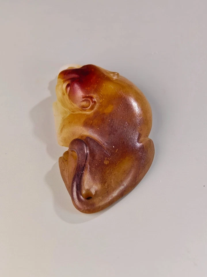 Rare Chinese Hetian Jade Tiger Beast the Han dynasty 206 B.C.-220A.D. - Image 2 of 4