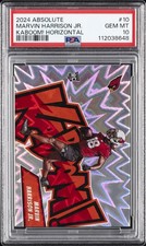 2024 PANINI ABSOLUTE KABOOM! HOR #10 MARVIN HARRISON JR. PSA 10