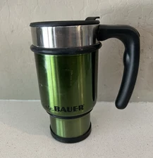 Eddie Bauer French Press Design Stainless Steel Travel Mug
