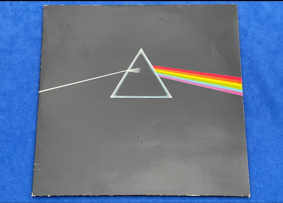 DARK SIDE OF THE MOON by Pink Floyd (Rare White Vinyl 1978 Dutch