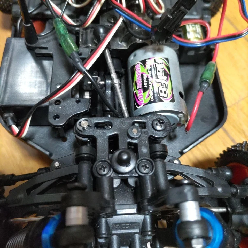 Kyosho Mini Inferno 1/10 RC Car Kit with Used ESC Spare Parts Modified - Image 4 of 4