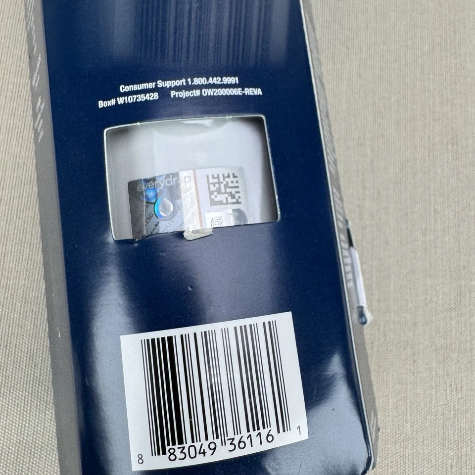 Everydrop by Whirlpool Ice and Water Refrigerator Filter 3, Single-Pack, Aqua - Image 2 of 4