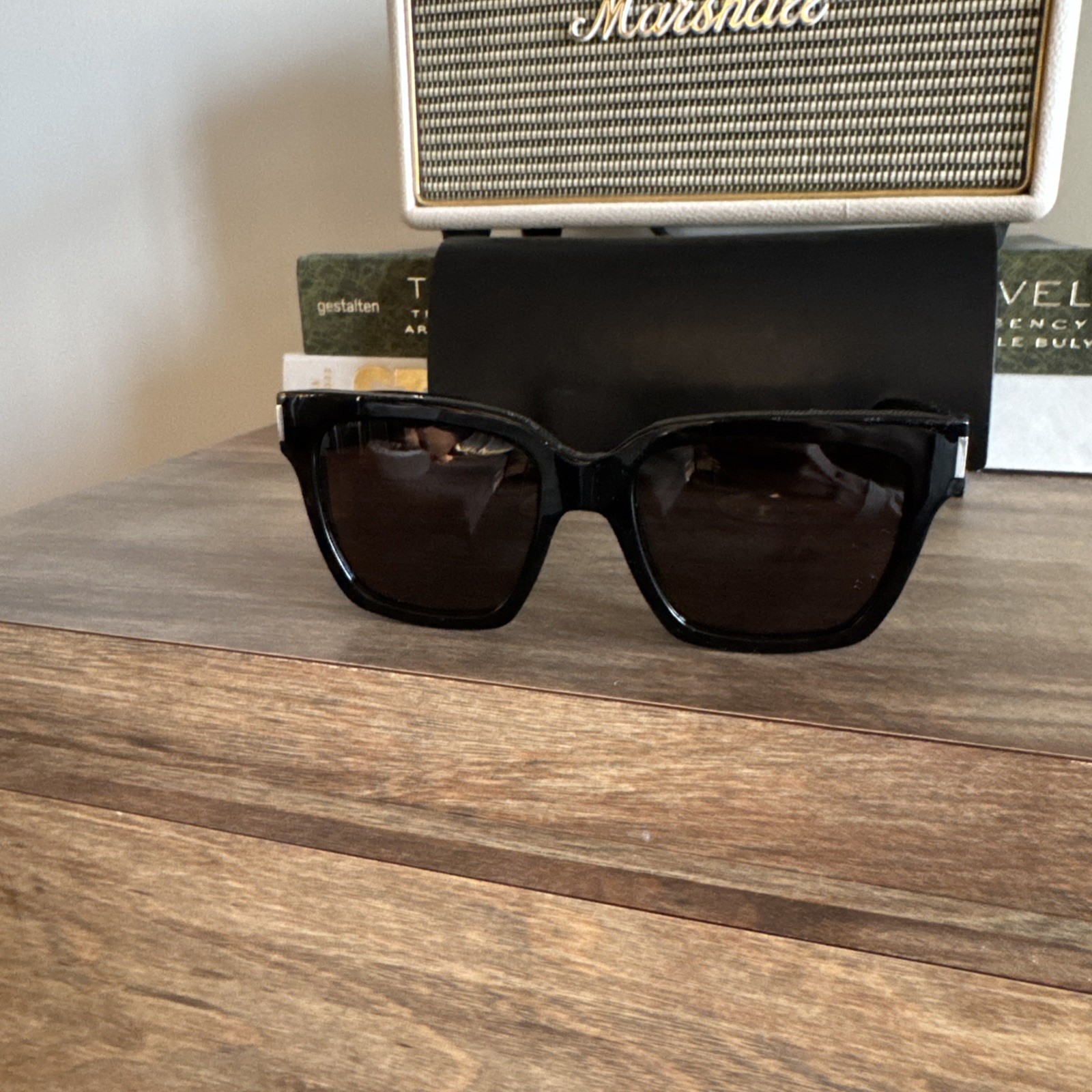 Occhiali da sole Saint Laurent SL507 001 nero grigio 54 19 145 autentici