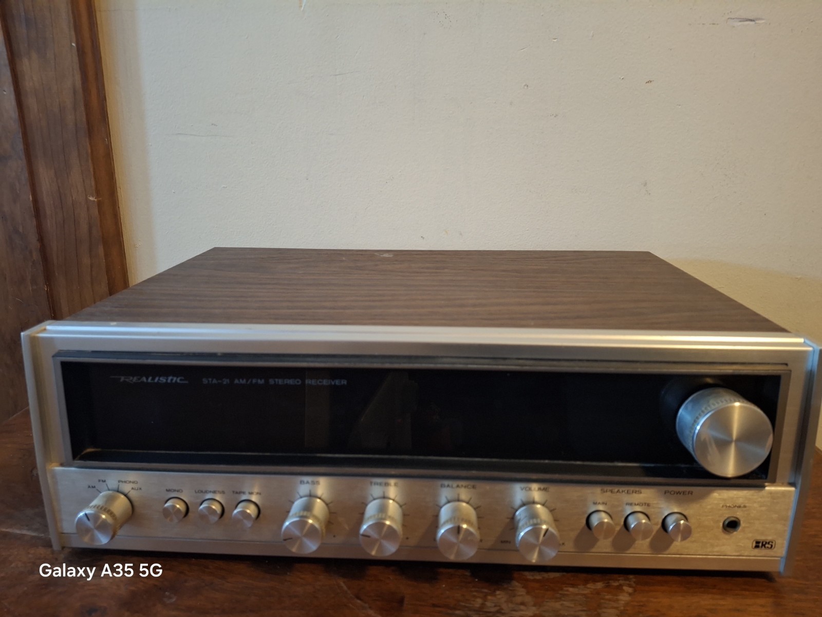 Realistic STA-21 vintage audio equipment - eBay listing photo 4