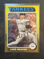 2024 Topps Heritage Luke Weaver #61 #/5 Baseball