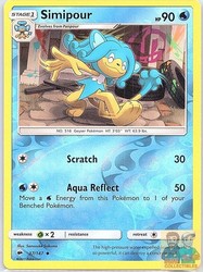 Simipour 37/147 Burning Shadows Reverse Holo