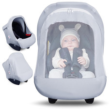 2-In-1 Baby Car Seat Canopy, Multi Use Privacy Sun Shade, Protect Baby'S Safety