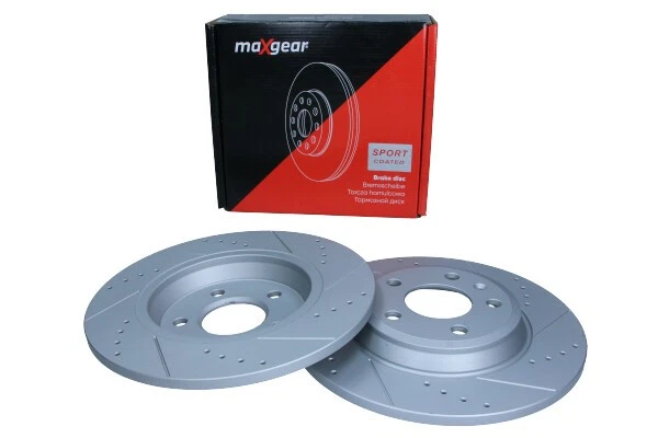 2x BRAKE DISC 19-2015SPORT FOR AUDI A4/Allroad/B8 Q5/Van A5/Sportback A6/C7 2.0L - Image 3 of 4