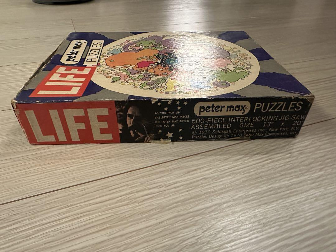 ヴィンテージ　ピーターマックス　ライフ　パズル 70S Vintage Peter Max Life Puzzle | eBay