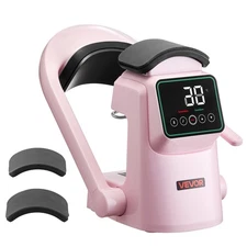 2-Platen Auto Hat Heat Press - Pink Touchscreen Heat Transfer Machine