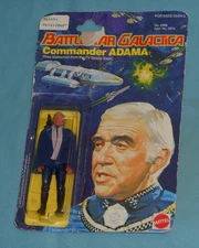 vintage Mattel BATTLESTAR GALACTICA -- COMMANDER ADAMA -- MOC new/sealed