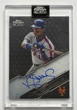 2020 Topps Chrome Black Darryl Strawberry Auto NY METS Autograph #CBA-DST