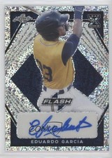 2021 Leaf Flash Navy 29/99 Eduardo Garcia #BA-EG1 Auto 01wi