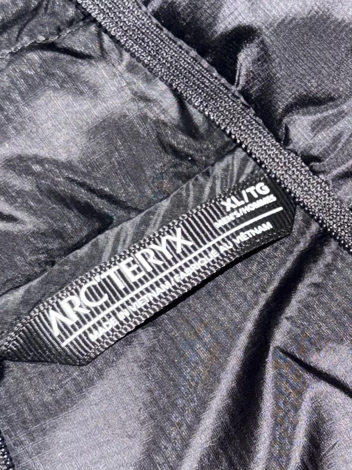 Sudadera con capucha negra Arcteryx Cerium para hombre - XL - nueva sin etiquetas Foto 3 de 4