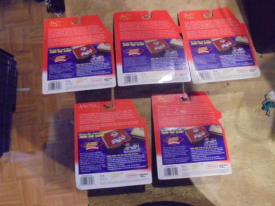 JOHNNY LIGHTNING 1 64 BUFFY THE VAMPIRE SLAYER 5 CAR LOT CHEVY GTX DESOTO new - Image 3 of 3