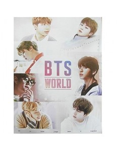 Kpop BTS World OTS Original Soundtrack Game 22” x 16.5” Poster Unfolded | eBay