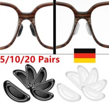 20 Paare Klebstoff Brile Nasenpads D Form Auf...