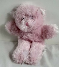 Greenbrier Intl. Pink PUPPY DOG Soft Plush Stuffed Toy 10" lovey soft fluffy