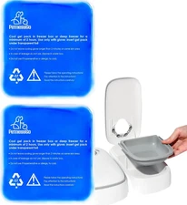 2Pcs Ice Packs, Suitable for Smart Cat Feeder, Automatic Timed Feeder for Cats&D