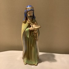 Vintage Greenbrier Porcelain Figurine Joseph 10" Nativity Piece
