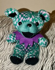 Vintage Grateful Dead Bean Bear Pearly Barker Liquid Blue