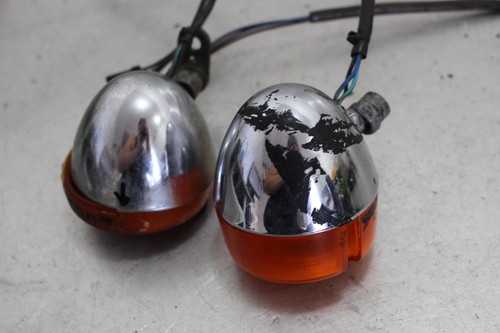 1999 Harley Davidson Dyna Super Glide Fxdx Front Left Right Turn Signals 99 HD - Picture 10 of 12