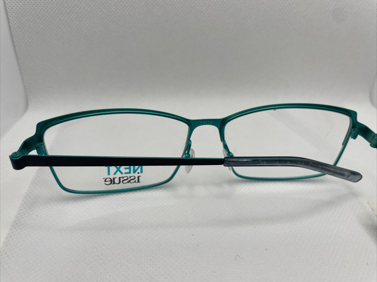 Next Issue AN 200 55/14 140 Black/teal eyeglass frames women  display picture 1