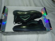 Nike Air Max 720 Black-Black Metallic Womens Shoes Size 5.5 brand new