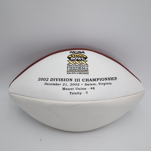 WILSON NCAA 2002 DIVISION III FOOTBALL Championship VIRGINIA SEE PHOTOS - Picture 3 of 8