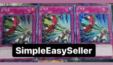 🔥 3x Yugioh E.M.R  BLVO-EN078 NM 1st Ed Super Rare PLAYSET 🔥