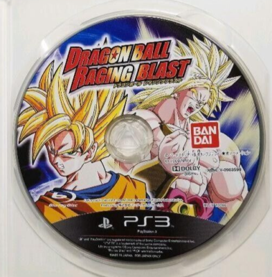 Jeu Combat PS3 Occasion Dragon Ball Z : Raging Blast 1 - Édition Limitée Steelbook Sur PlayStation 3 (PS3) - Très Bon état Dragon Ball Z Sparking Zero