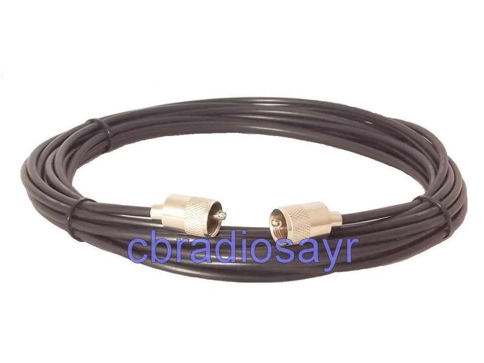RG58 Coaxial Cable Patch Lead for CB Radio Antennas Aerials- 2 metre in Length