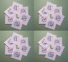 Practical Geocaching® – 1" ROUND Official Geocache Labels - GX Logo - 24 pcs