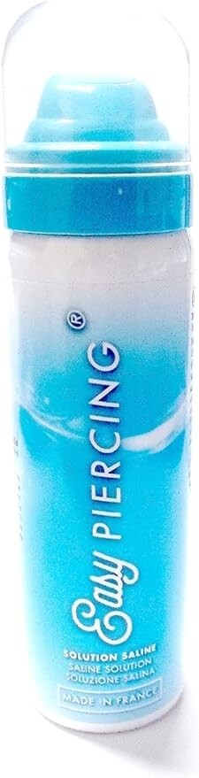 Cleaning Saline Solution Spray | Gentle Rinse Piercing Aftercare Wound Hydration