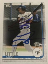 GRANT LITTLE SIGNED 2019 TOPPS PRO DEBUT PROSPECT ROOKIE CARD AUTO