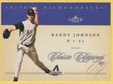 2004 Fleer Classic Clippings - Randy Johnson #25 - Arizona Diamondbacks