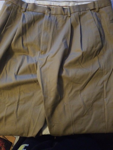 Weekend® Khaki Pleat Front Pant 