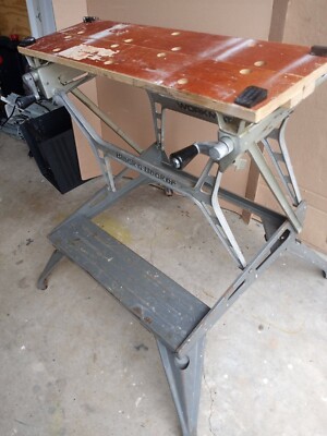 Vintage Black & Decker Workmate Dual Height 79-001 Portable Work