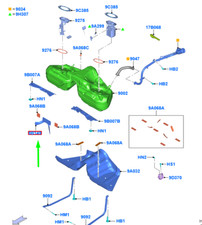 FORD MUSTANG MK6 Fuel System Conversion Kit 2173171 NEW GENUINE